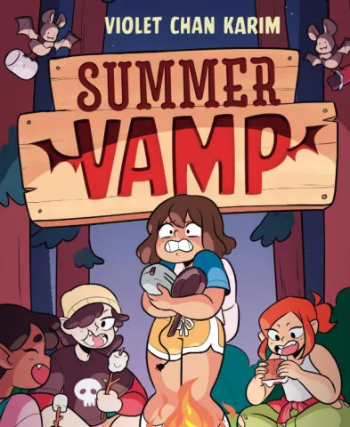 Book cover of Summer Vamp by Violet Cham Karim