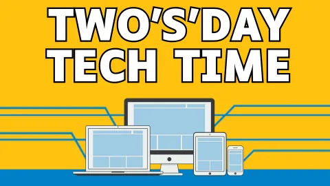 Two's'day Tech Time Logo